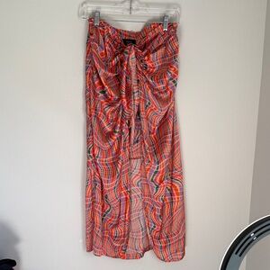 Vici Colorful Plaid Maxi Skirt